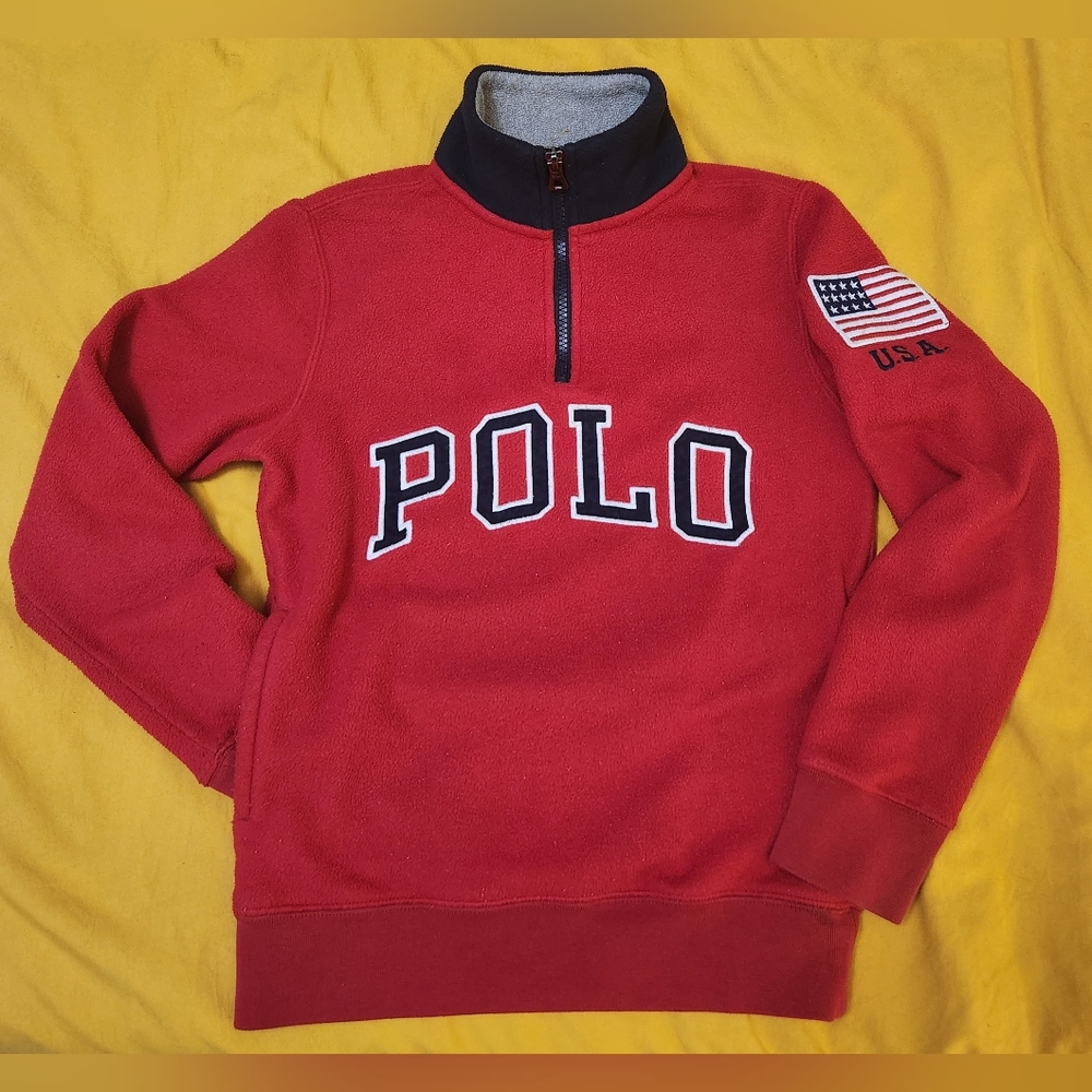 Boys POLO Fleece Sweater